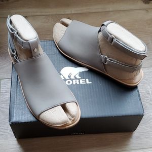 BNIB Sorel "Ella" Mule Dual Strap Sandal